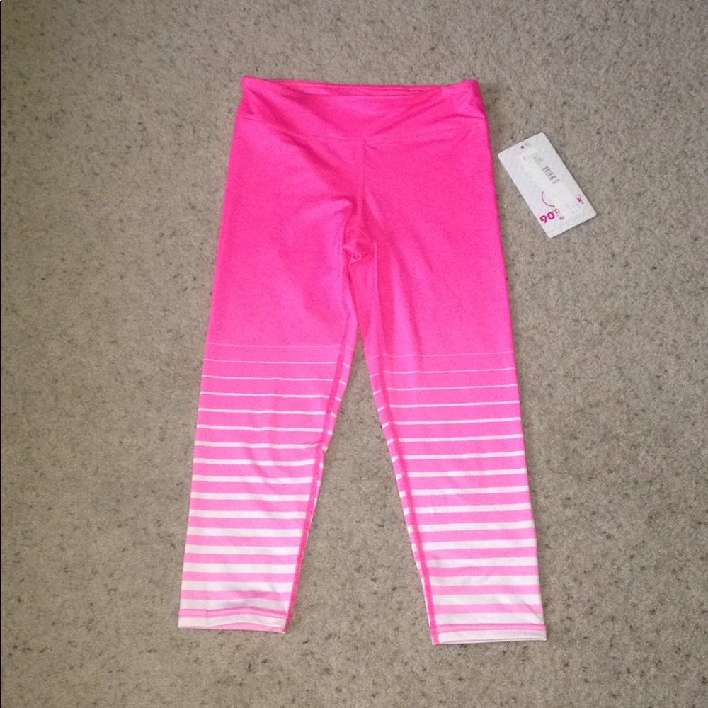 Girls 90 degree reflex Capri tights